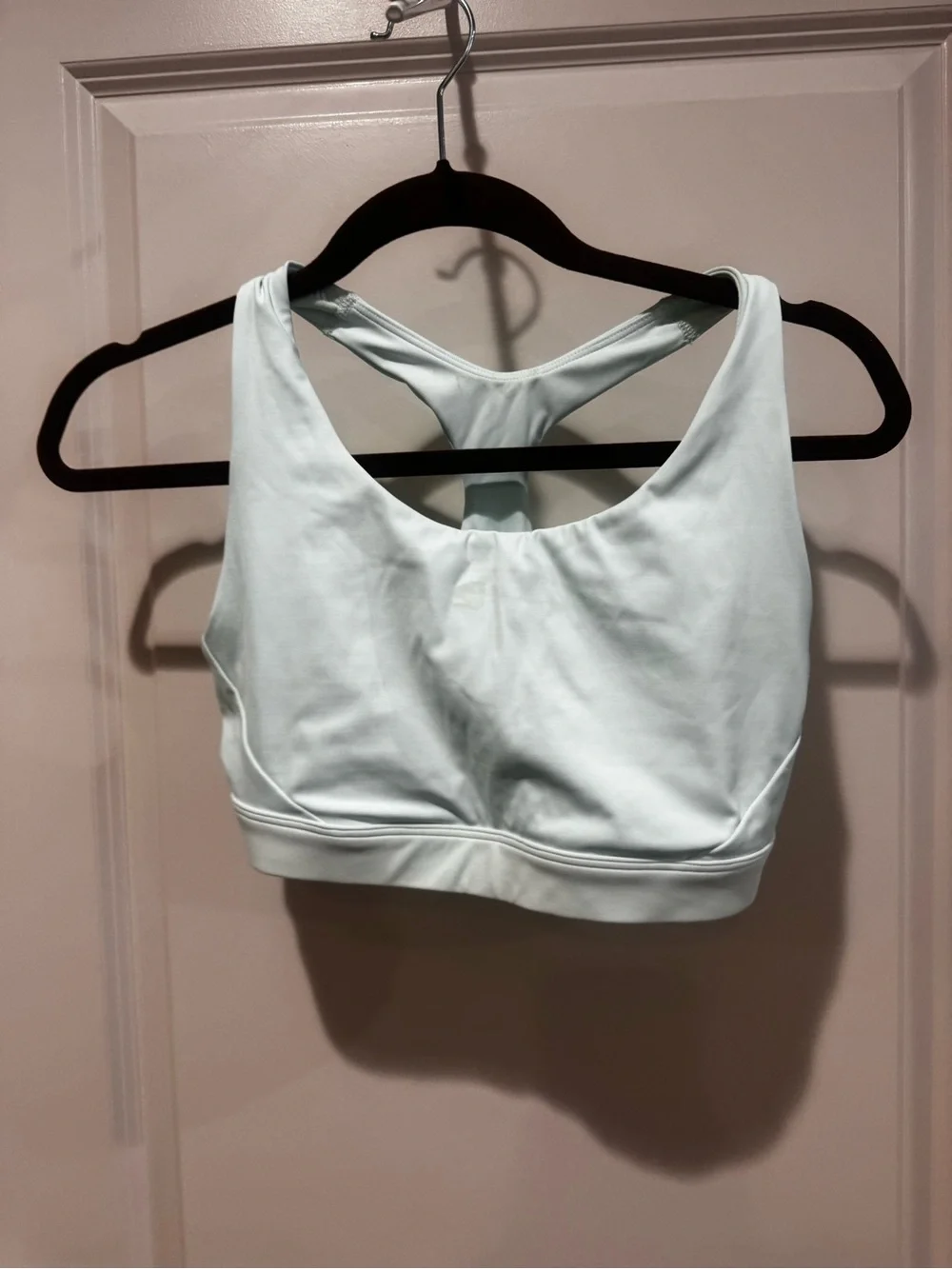Athleta Light Blue Scoop Sports Bra